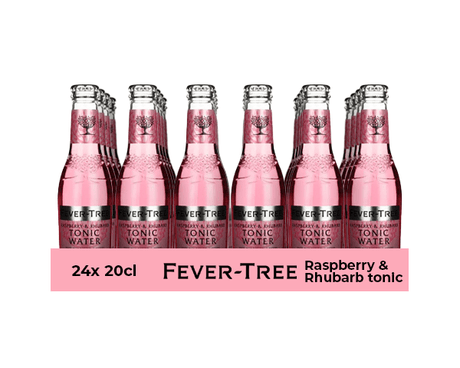 Tonik malinowo-rabarbarowy Fever Tree (24x 20cl)