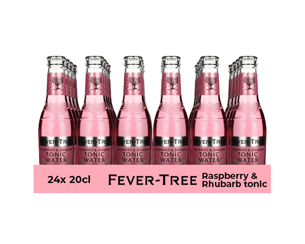 Tonik malinowo-rabarbarowy Fever Tree (24x 20cl)
