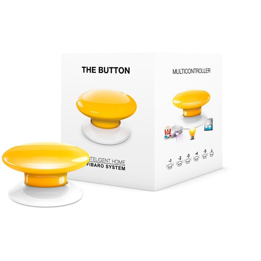 Fibaro fibaro przycisk, żółty