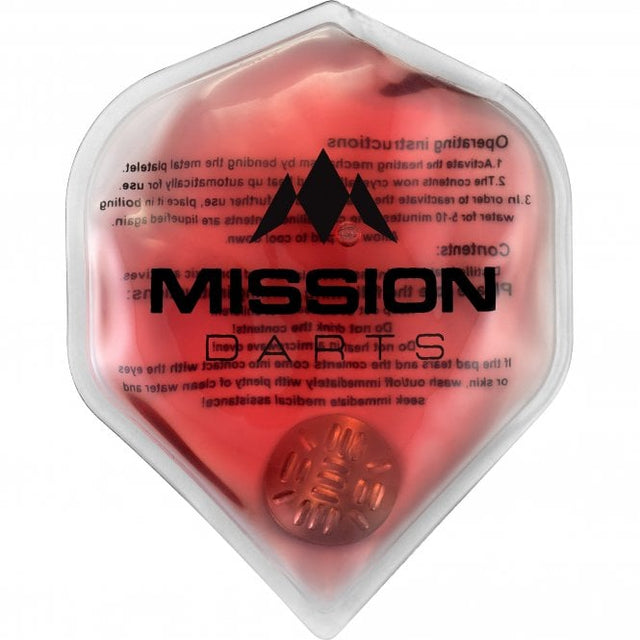 Mission Flux Luxury Ręcznie cieplejszy czerwony