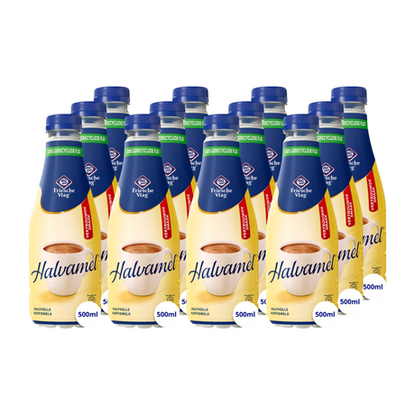 Butelka PET z halvamelową flagą fryzyjską (12x 500ml)