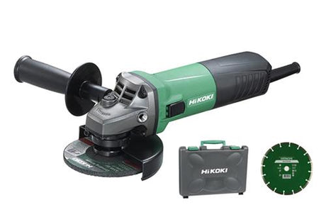 Szlifierka kątowa Hikoki 125mm 900W + tarcza diamentowa