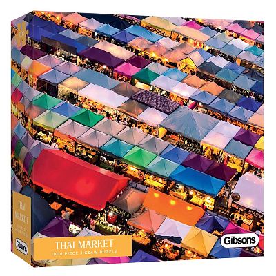 Puzzle Gibsona - Targ Tajski - 1000 elementów