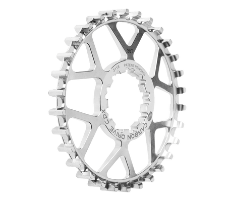 Zębatka Gates CDX 30t, 9-wypustowa piasta Shimano z wolnym kołem