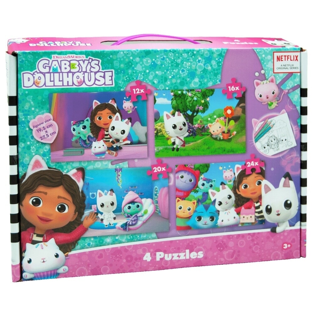 Domek dla lalek Gabby 4 puzzle