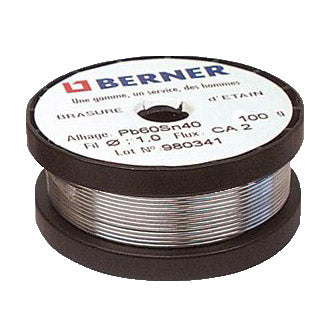 Cyna lutownicza Berner 936154 1 mm 100 gr.