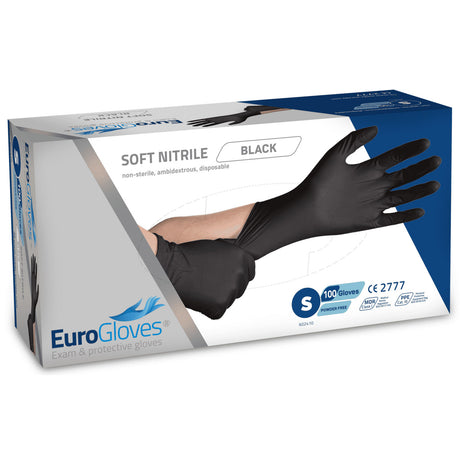 Rękawiczki Eurogloves NITLIL SIZE XL Black (100 sztuk)