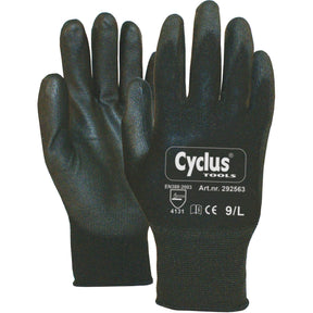 Cycplus Work Rękawiczki pu-flex l (9) czarne