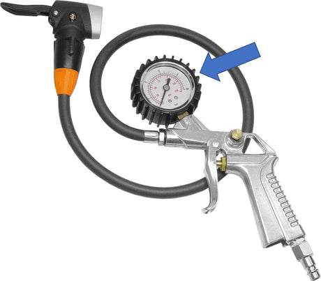 Manometr cyklu Cycplus do pistoletu pneumatycznego