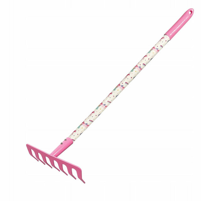 Greenmill metaalharken hout pvc handvat 64cm
