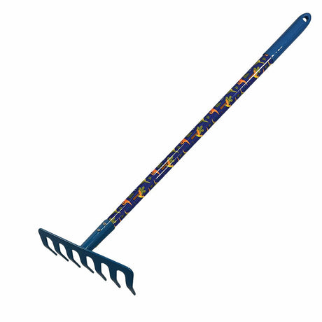 Greenmill metaalharken hout pvc handvat 64cm