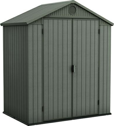 Keter darwin gereedschapswoning 6x4 groene 190 x 121 x 221cm