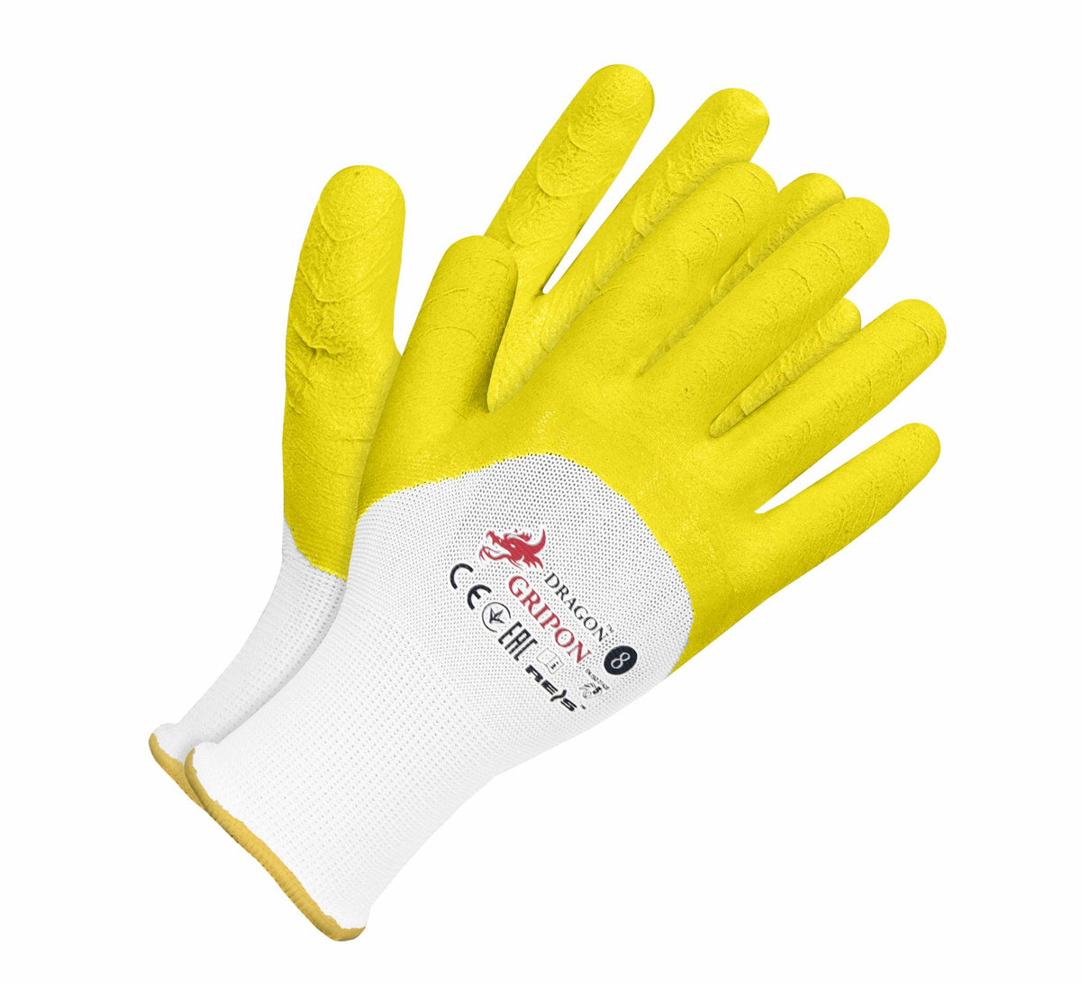 Gauntlets rubber-gele gripon rozs - 7