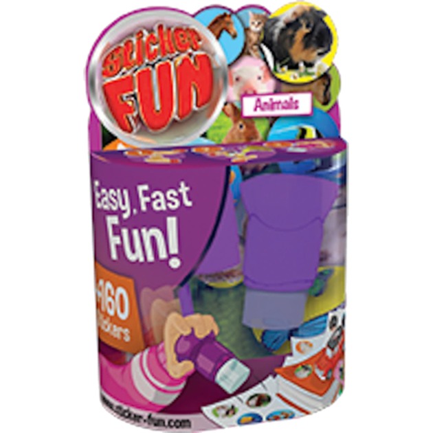 Goliaath Games Sticker Fun Animals