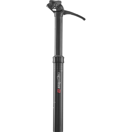 Sztyca podsiodłowa Ergotec z możliwością regulacji w górę i w dół 27,2 390 mm, czarna