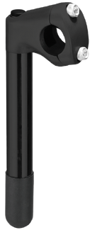 Łodyga dziecięca z białą etykietą. �25,4 180 mm 2 śruby, czarne