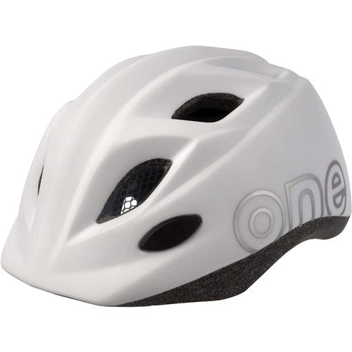 Kask dziecięcy xs 46-53cm bobike one plus biały matowy