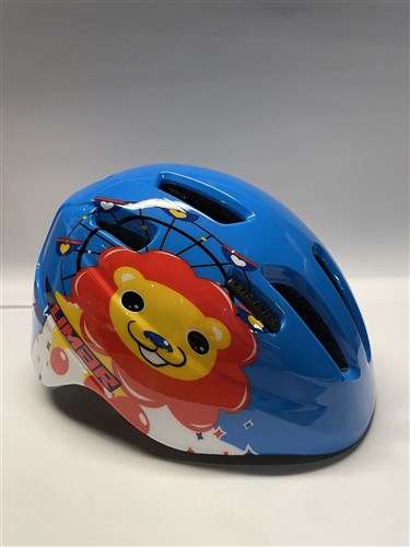 Kask dziecięcy Limar 46-52 cm Happy Lion niebieski
