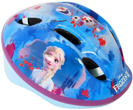 Disney Frozen rower hełm hełm niebieski różowy rozmiar 51-55 cm