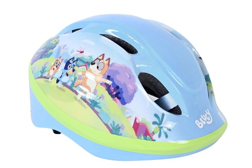 Kask dziecięcy niebieski 52-56cm