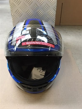 LP IntegraalHelm L 59-60CM Race Blue Silver