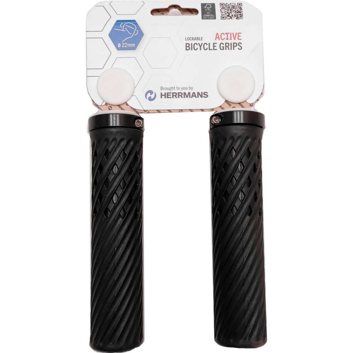 Zestaw uchwytów Herrmans Luna Lockring 130 130mm czarny