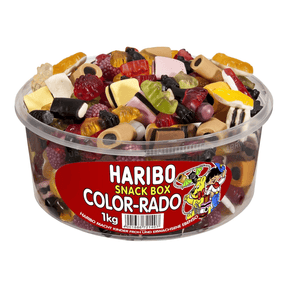 Pudełko imprezowe Haribo color-rado (12x 750gr)