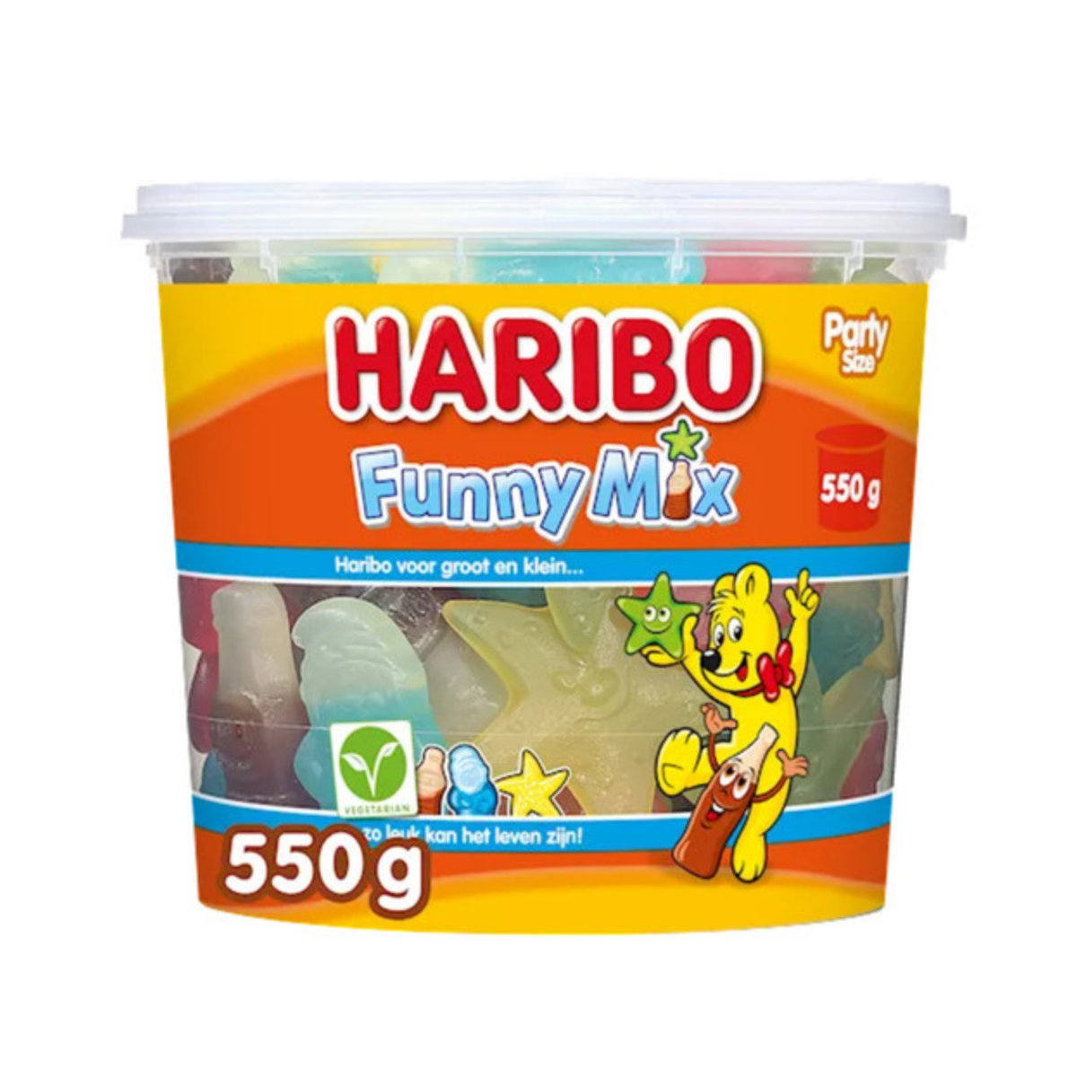 Silos Haribo Funny Mix (6x 550 gr)