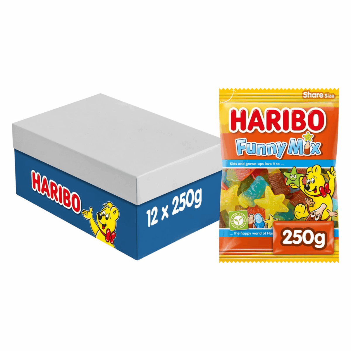 Zabawna torba na mieszankę Haribo (12x 250gr)