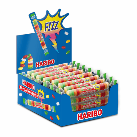 Haribo mega ruletka kwasowa (40 rolek)