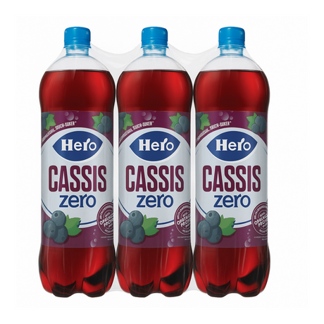 Hero cassis zero (6x 1,25l)