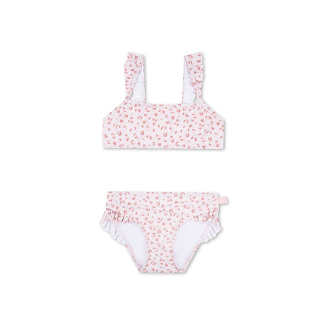 Lampart | stare różowe dziewczęce bikini UV