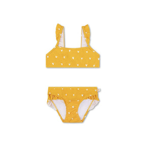 Pomarańczowy pocałunek | pomarańczowe dziewczęce bikini UV