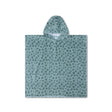 Lampart | zielone poncho plażowe 65 x 65 cm