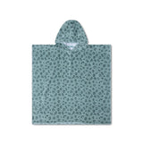 Lampart | zielone poncho plażowe 65 x 65 cm