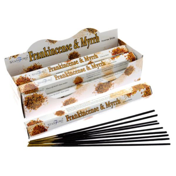 37112 Frankincense Myrr - kadzidełka Stamford Premium Hex