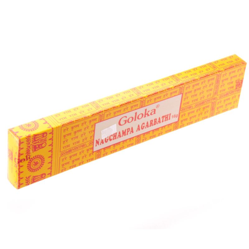 Kadzidło Agarbathi - goloka nag champa 16g