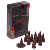 Dragons Fire 37180 - czarne kadzidełka Stamford