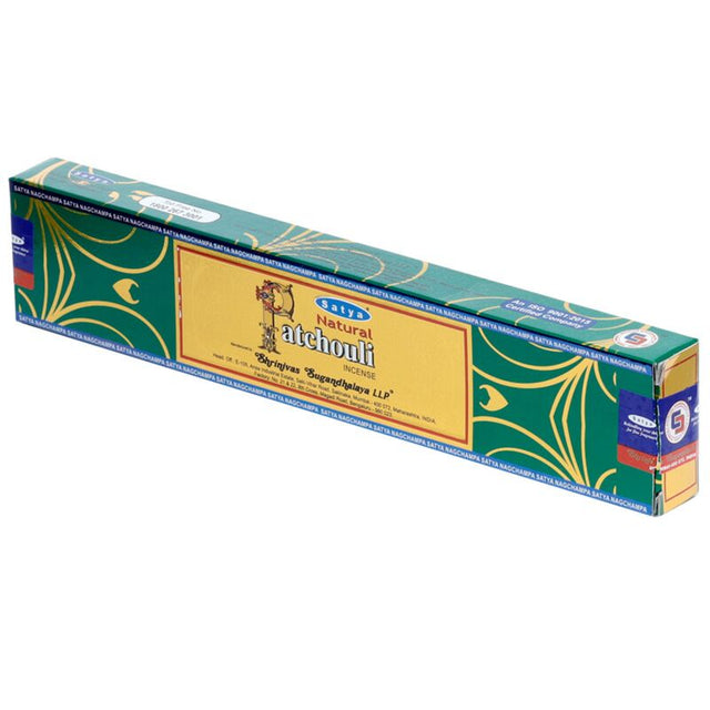01445 naturalna paczula - kadzidełka satya nag champa