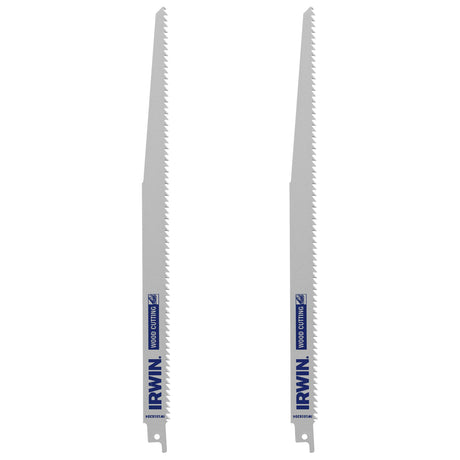 Irwin reciprozaagblad voor hout pvc - 2 stuks - 305 mm
