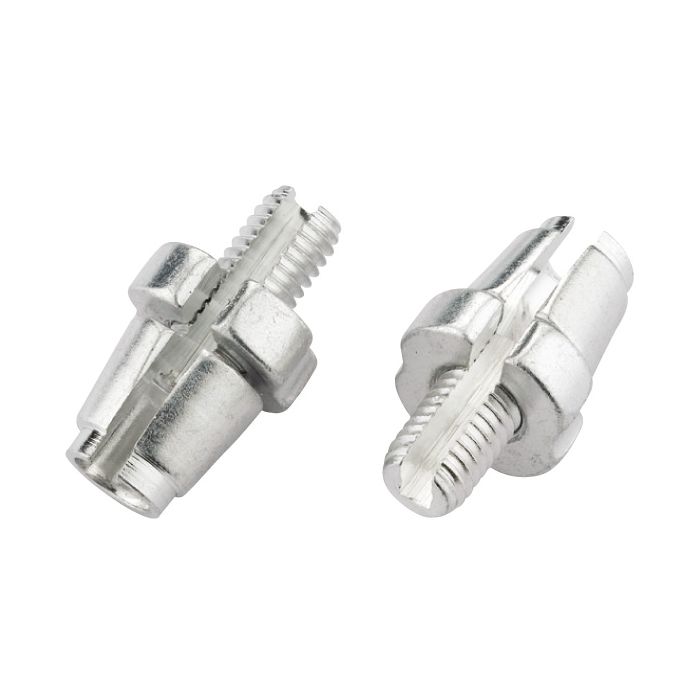 Lufa regulacyjna Jagwire m7 - stop (10szt) - srebrna