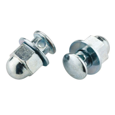Śruba kotwowa Jagwire 6mm - stal (25szt) - srebrna