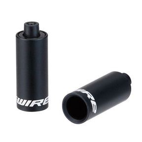Zaślepki Jagwire z kapturem - hamulec 5mm - stop (30szt) - czarny