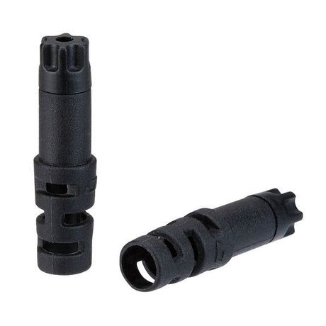Zaślepki przeciwzałamaniowe Jagwire - przesunięcie 4mm - plastikowe (30szt) - czarne
