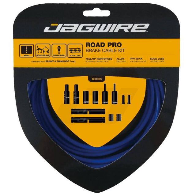Zestaw hamulcowy Jagwire Road Pro - sid niebieski