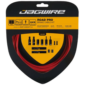 Zestaw hamulcowy Jagwire Road Pro - czerwony