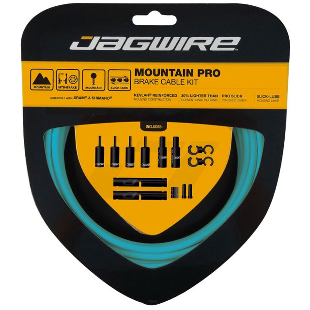 Zestaw hamulcowy Jagwire Mountain Pro - Celeste