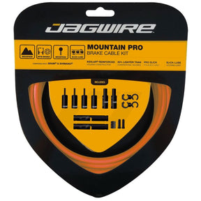 Zestaw hamulcowy Jagwire Mountain Pro - pomarańczowy