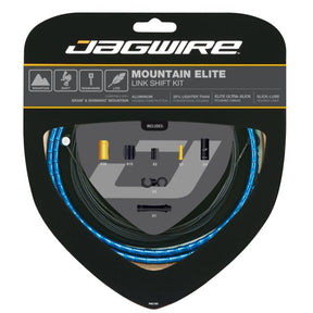 Zestaw przerzutek Jagwire Mountain Elite Link - niebieski