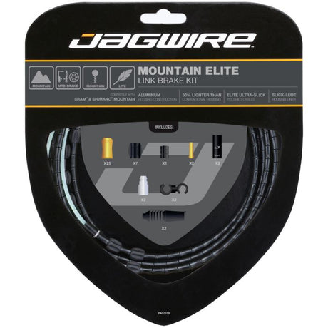 Zestaw hamulców Jagwire Mountain Elite Link - czarny